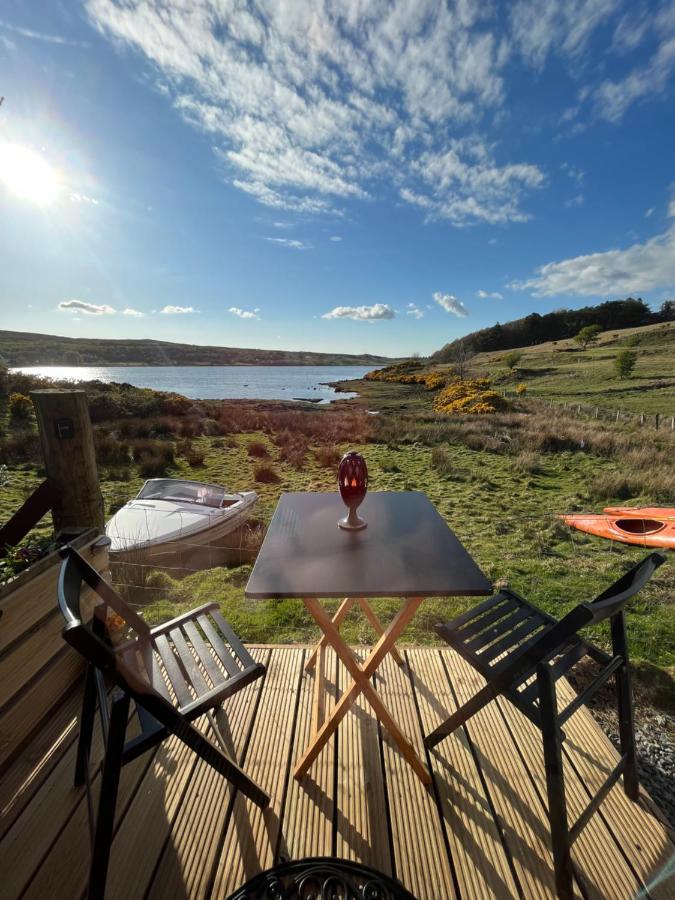 Sun Pod - Skeabost Bridge Apartman Portree Kültér fotó